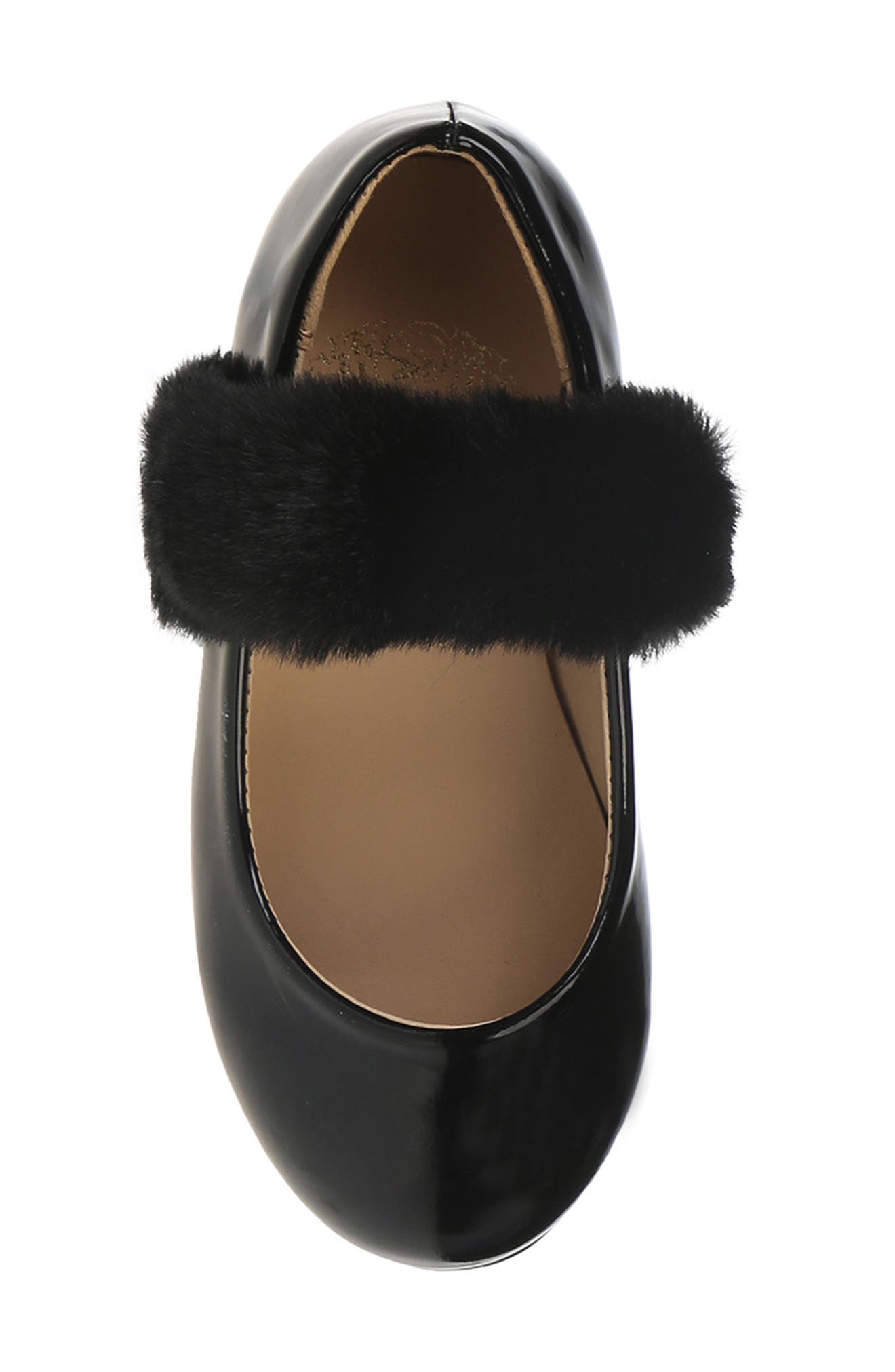 Vince Camuto Faux Fur Strap Mary Jane, Alternate, color, 