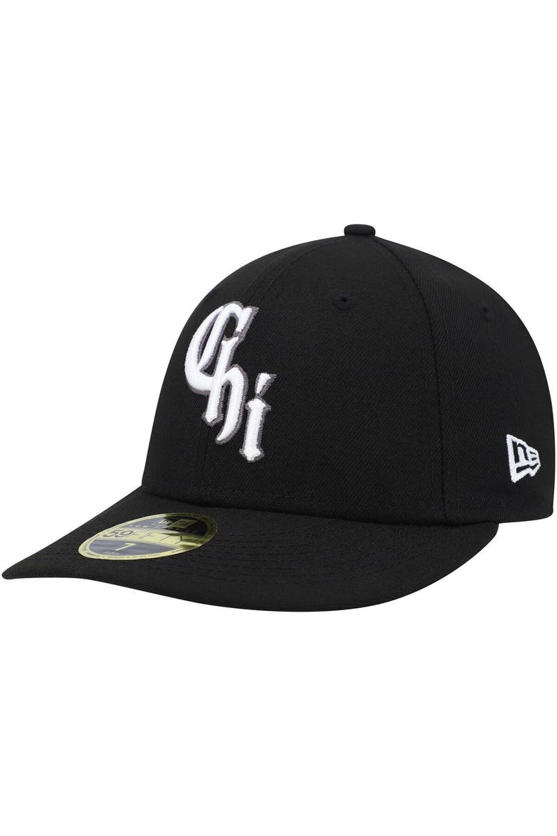 Men's New Era Black Chicago White Sox City Connect 59FIFTY Fitted Hat, Main, color, Black