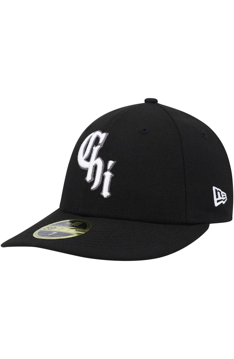 New Era Men's New Era Black Chicago White Sox City Connect 59FIFTY Fitted Hat, Main, color, Black