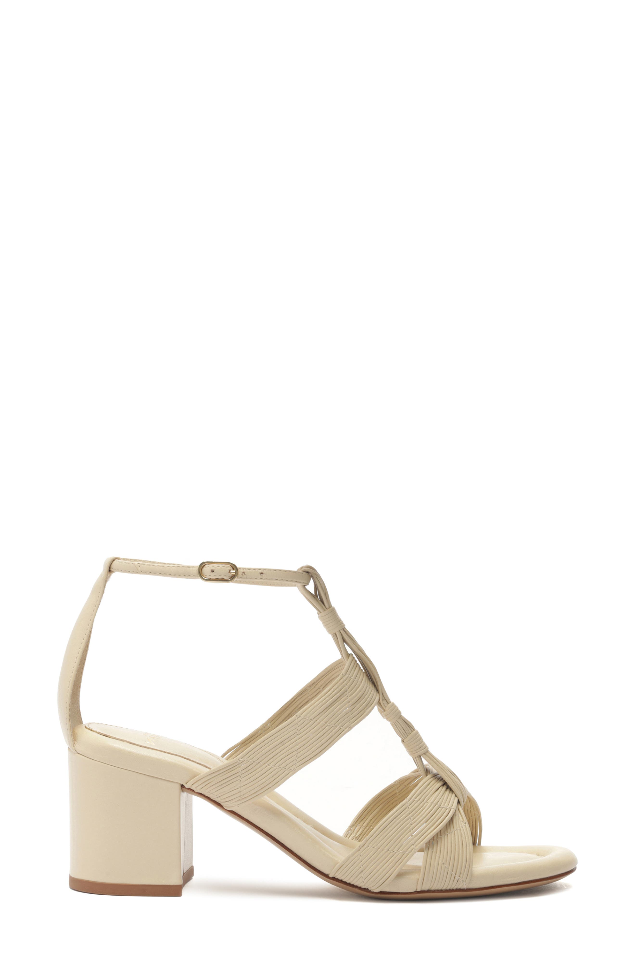 Alexandre Birman Olga Block Heel Sandal, Alternate, color, Eggshell