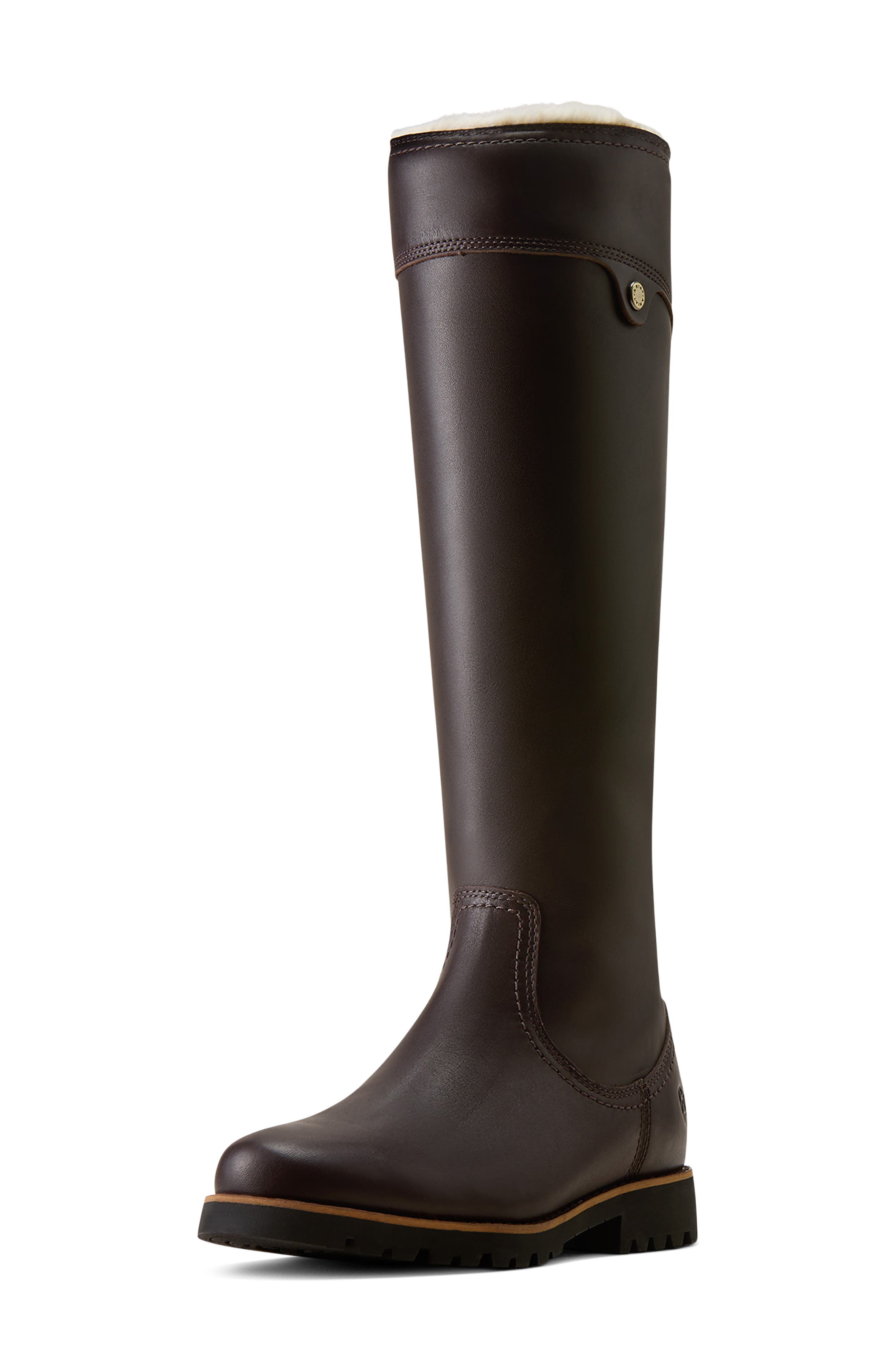 Ariat Arlington Waterproof Tall Boot, Alternate, color, Brown