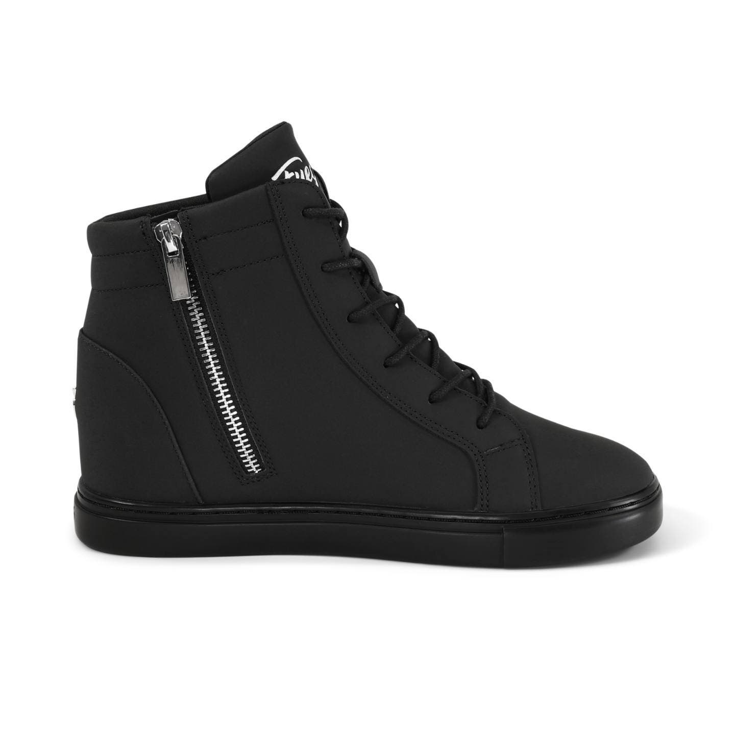 Women's Wedge Sneaker, Alternate, color, All-black