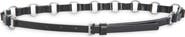 AllSaints Circle Ring Leather Belt