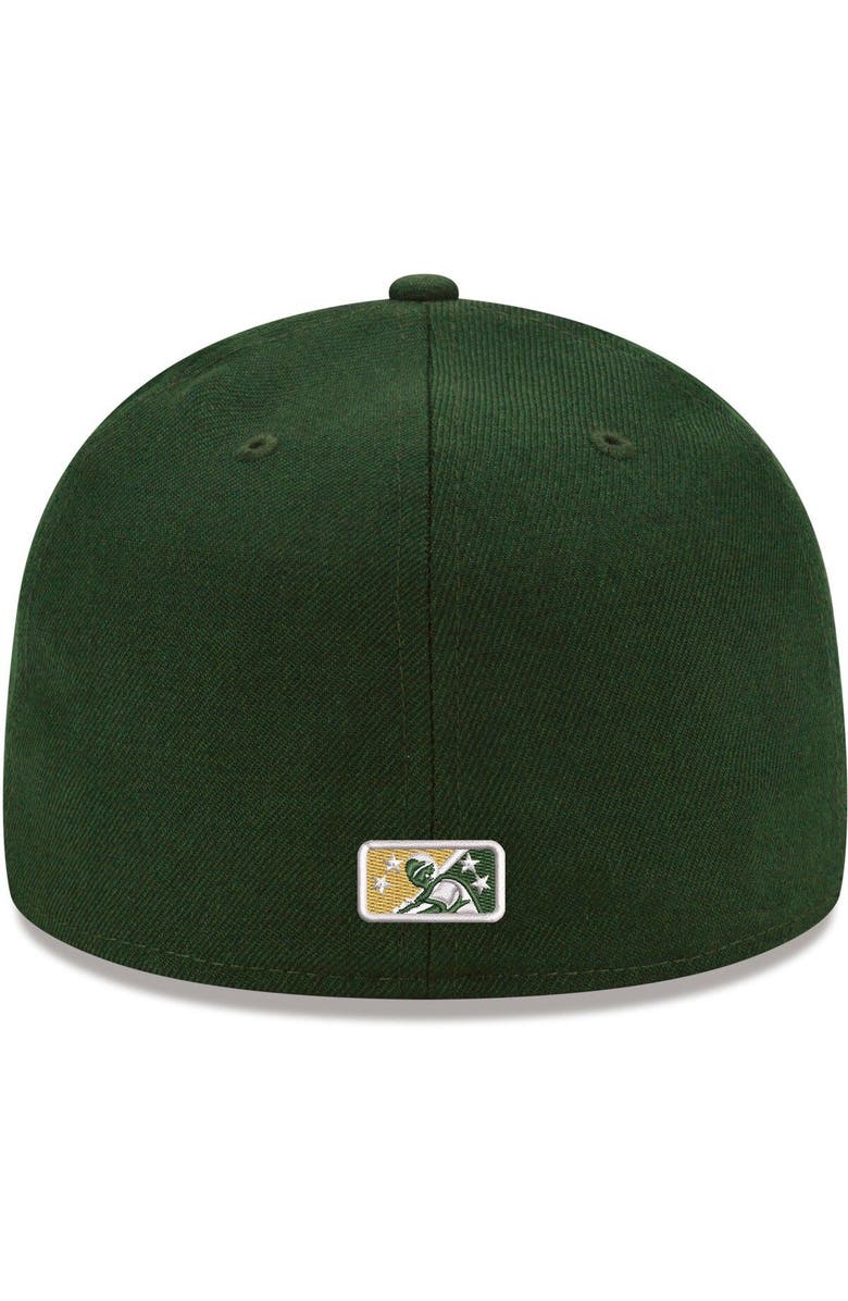 New Era Men's New Era White Augusta GreenJackets Authentic Collection 59FIFTY Fitted Hat, Alternate, color, White