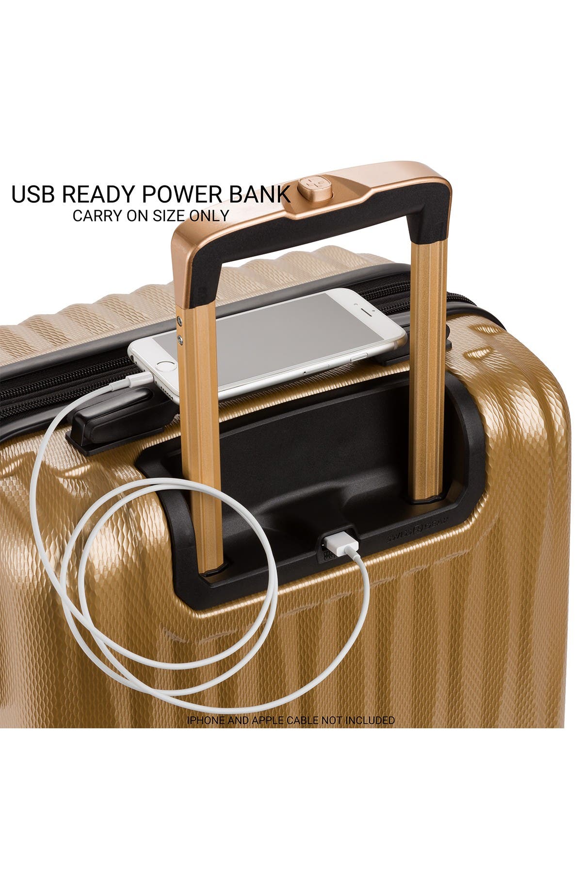 SWISSGEAR Energie Explandable Hardside Spinner Luggage 2-Piece Set, Alternate, color, 