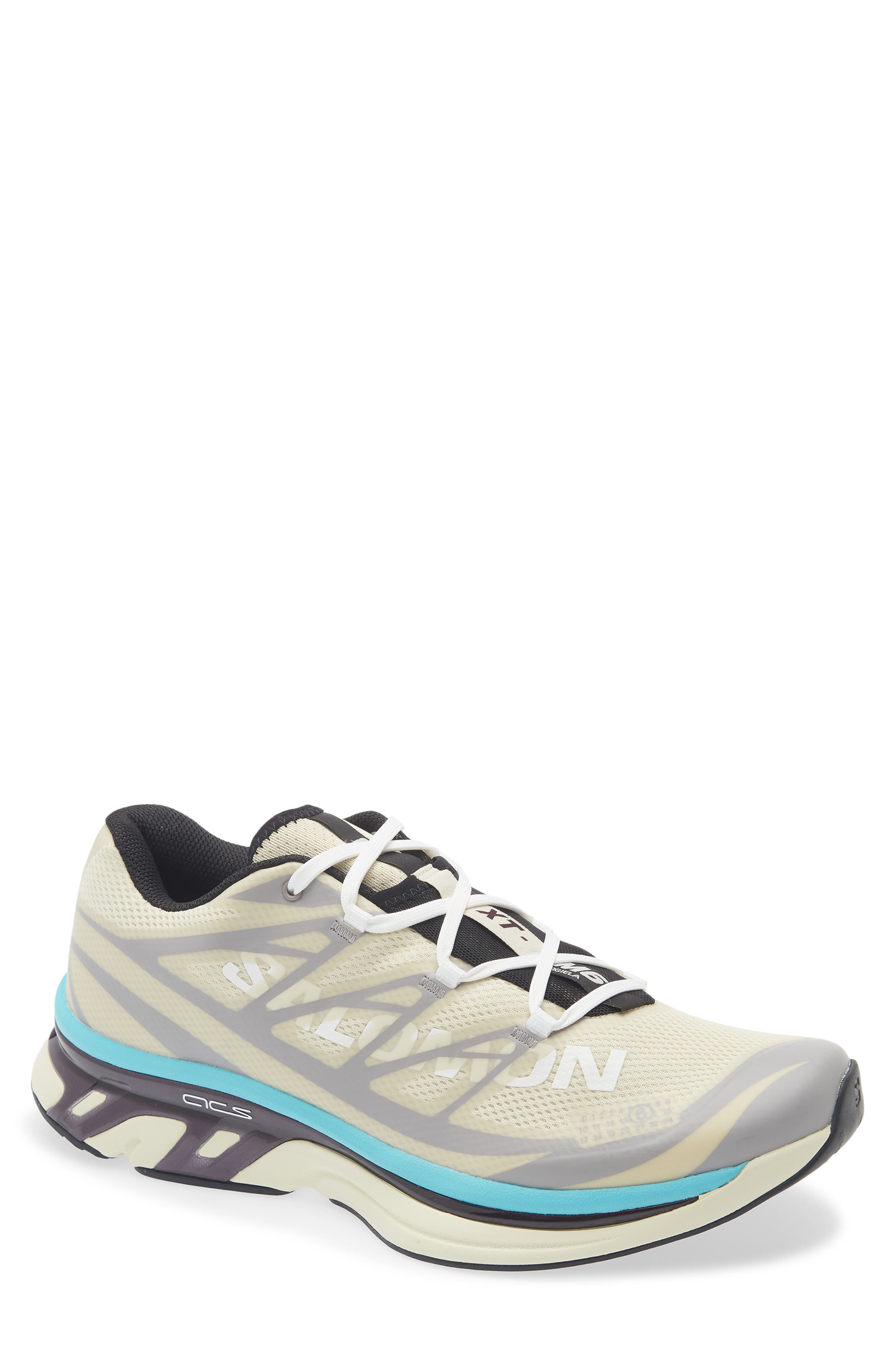 MM6 Maison Margiela x Salomon XT Sneaker, Main, color, Asparagus Green/ Blue