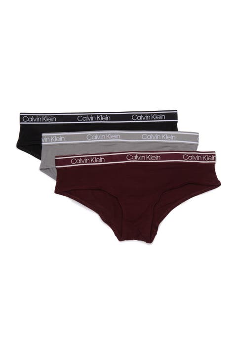 Calvin Klein Comfort Mid Rise Hipster - Pack of 3