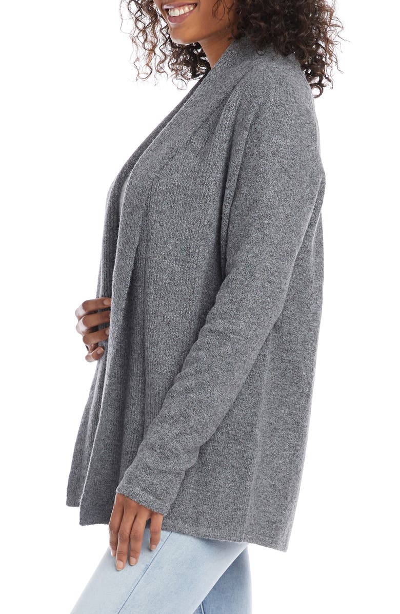 Karen Kane Open Front Cardigan, Alternate, color,