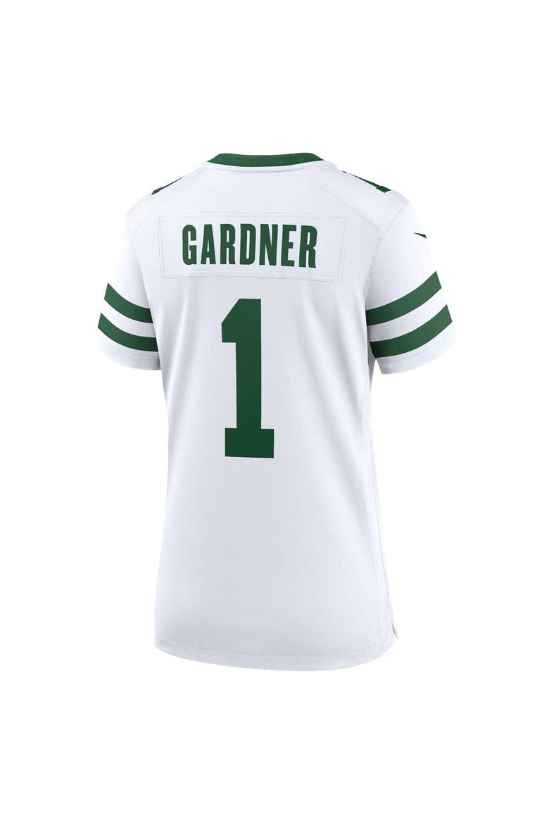 Women's Nike Ahmad Sauce Gardner White New York Jets Player Jersey, Alternate, color, White