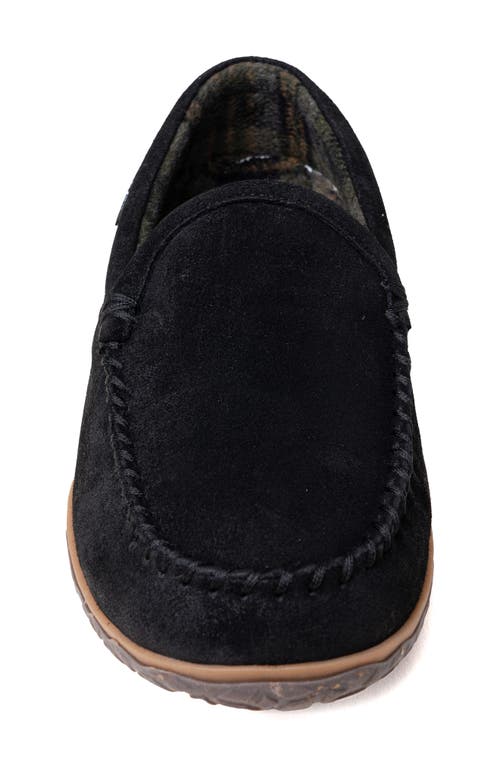Minnetonka Tilden Slipper In Black