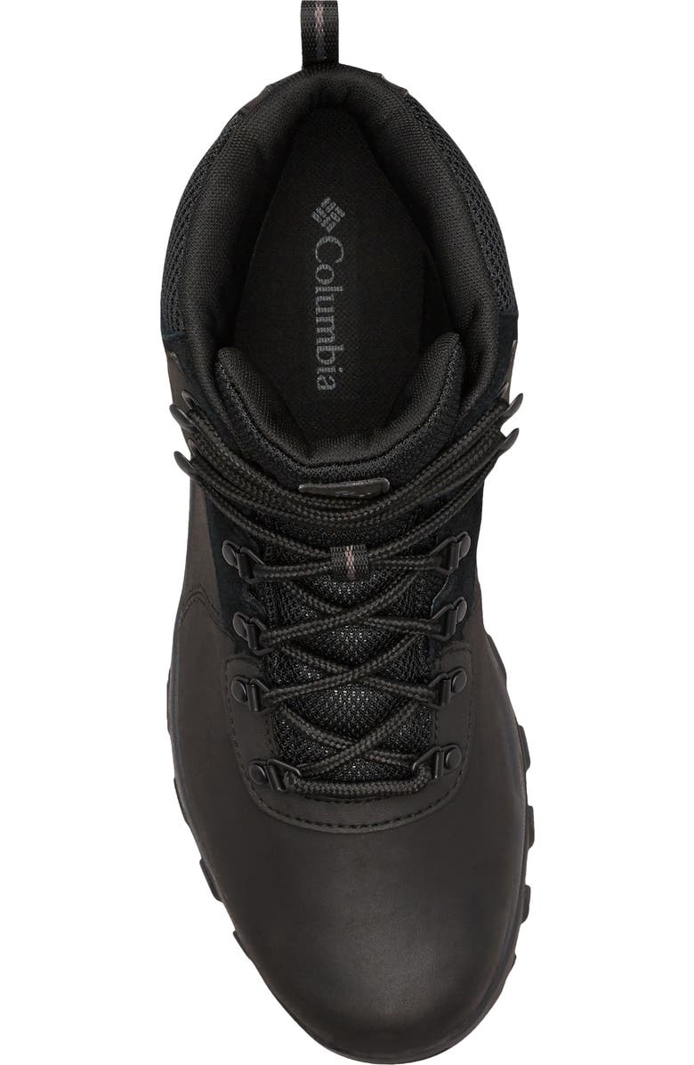 Columbia Newton Ridge<sup>™</sup> Plus II Waterproof Hiking Boot, Alternate, color, Black/ Black