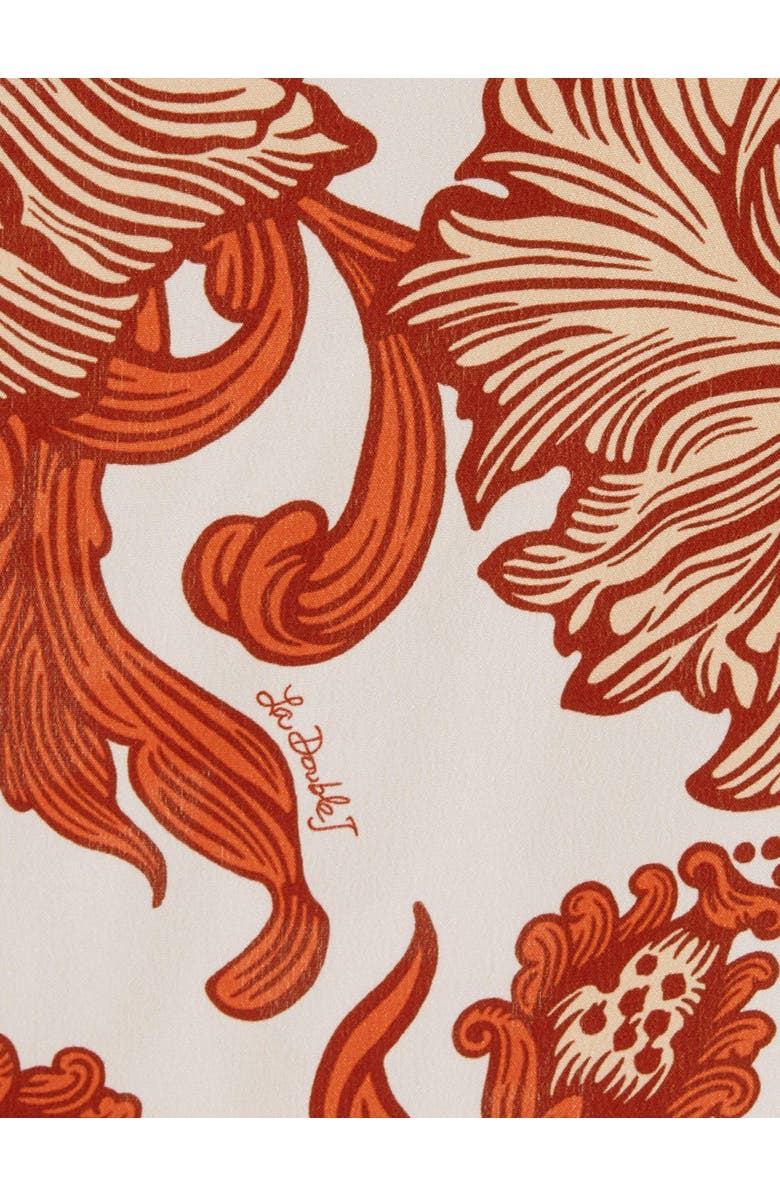 La DoubleJ Long Camerino Dress Reef White, Alternate, color, 