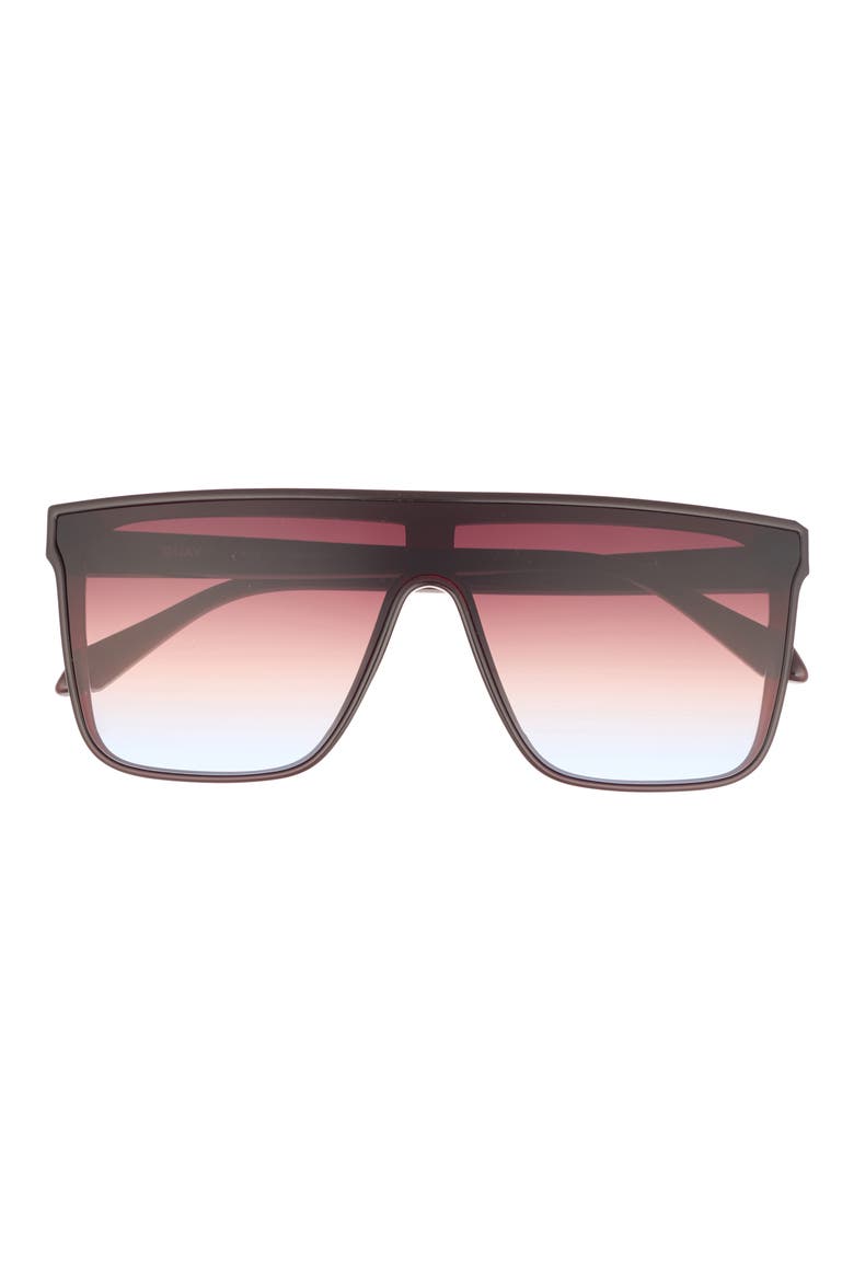 138mm Nightfall Medium Shield Sunglasses, Main, color, CH/BRNBL