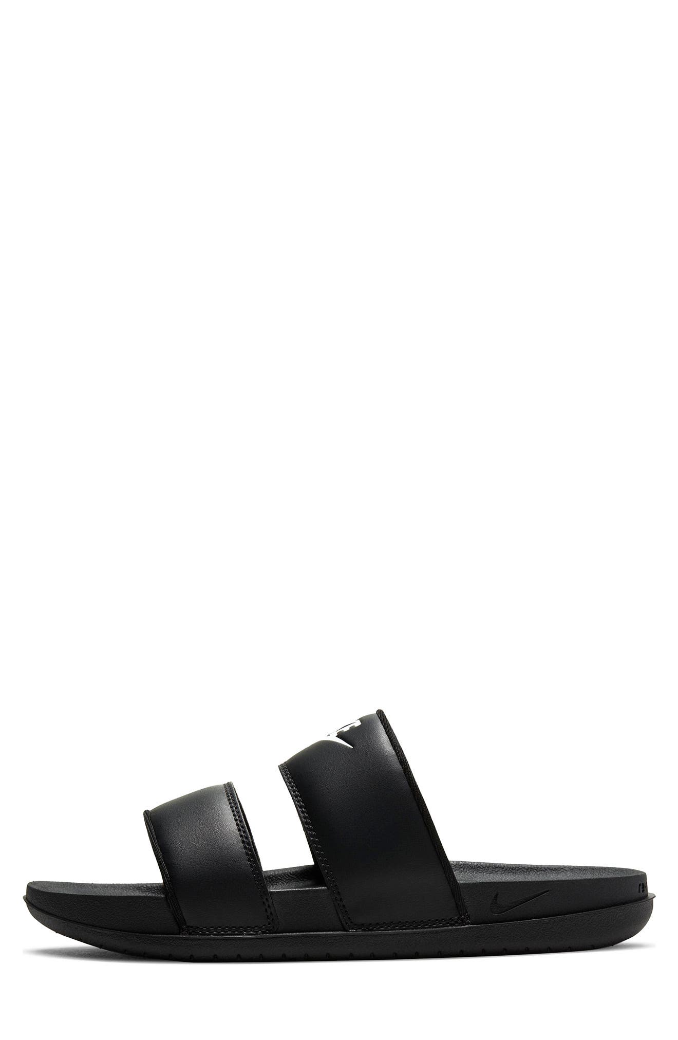 Nike Offcourt Duo Strap Slide Sandal, Alternate, color, 001 Black/White