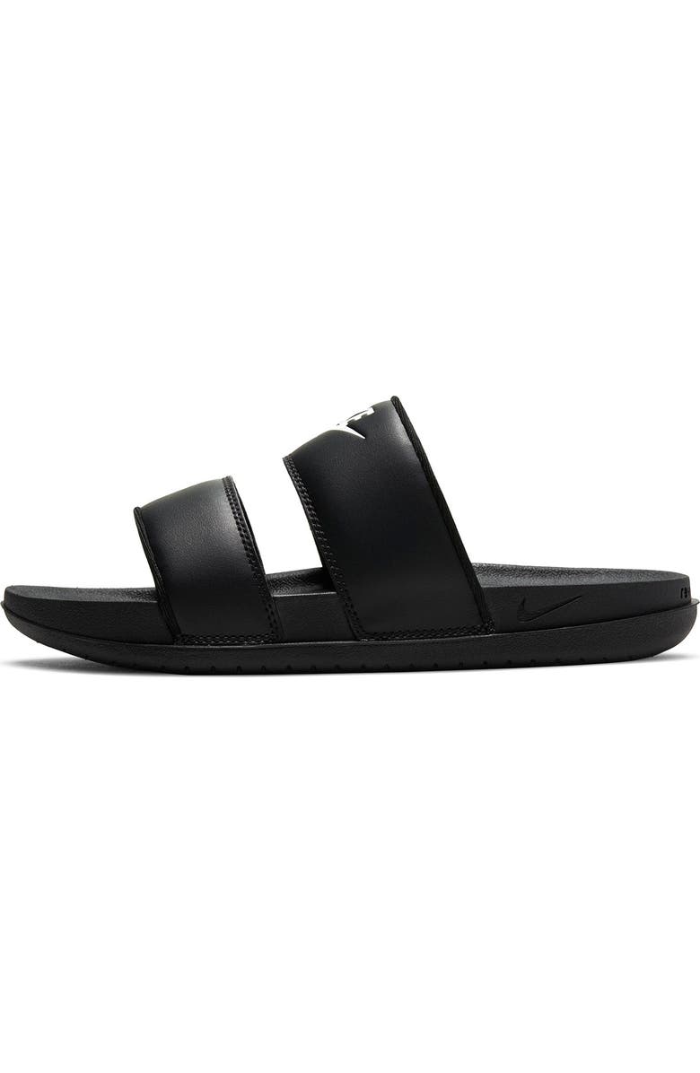 Nike Offcourt Duo Strap Slide Sandal, Alternate, color, 001 Black/White