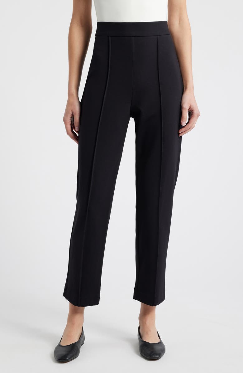Wyeth Stretch Straight Leg Pants, Main, color, Black