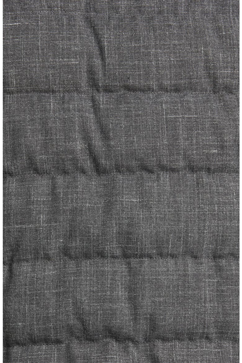 Quilted Wool Blend Vest, Alternate, color, CHARCOAL