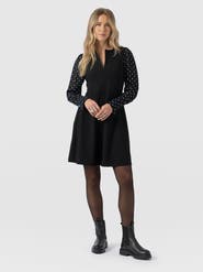 Saint + Sofia Ella Fit & Flare Dress