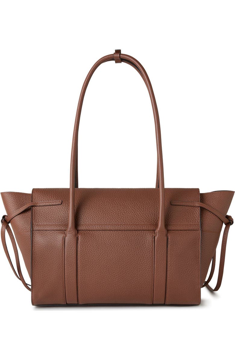 Mulberry Medium Soft Bayswater Grained Leather Satchel, Alternate, color, Bright Oak