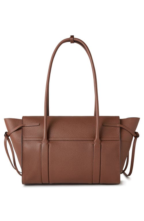 Mulberry Medium Soft Bayswater Grained Leather Satchel In Bright Oak