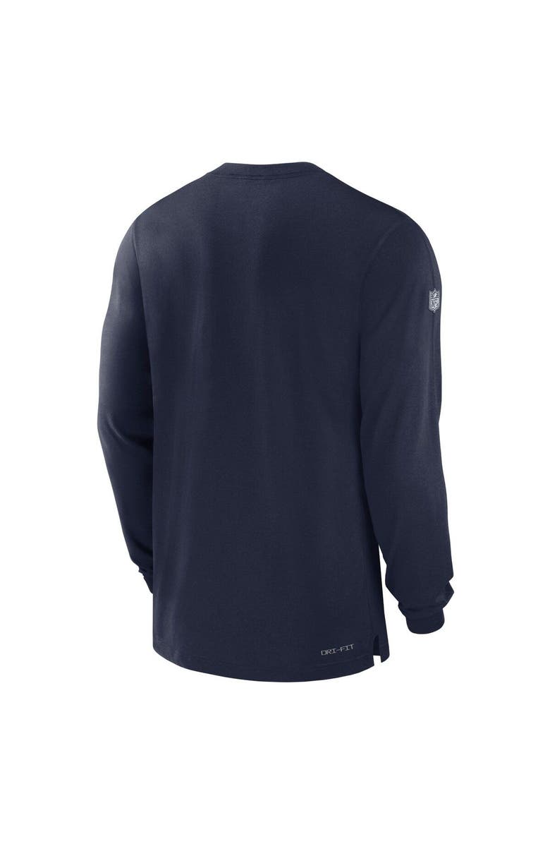 Nike Men's Nike Navy Tennessee Titans 2023 Sideline Performance Long Sleeve T-Shirt, Alternate, color, Navy