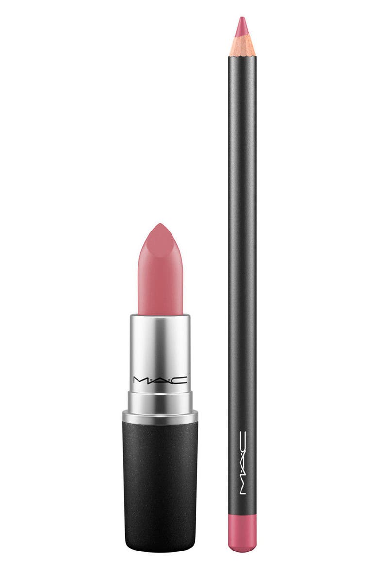 MAC Mehr Lip Pencil & Lipstick Duo, Main, color, NO COLOR