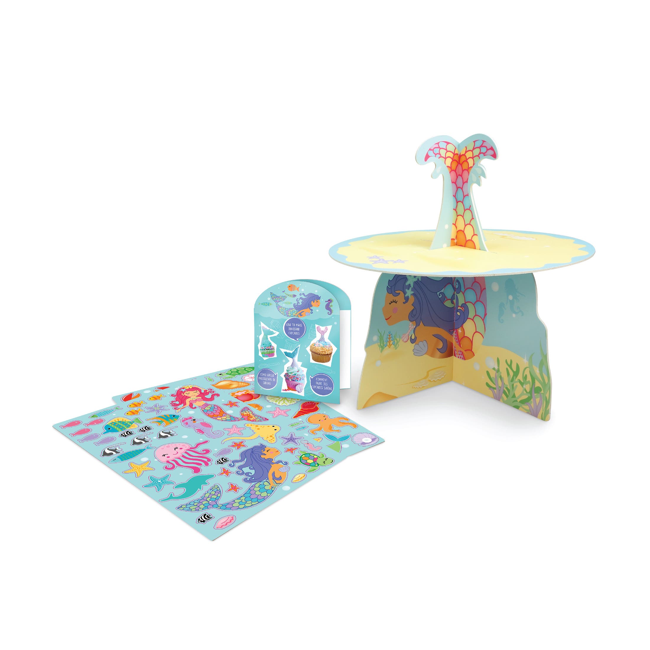 Gusto Mermaids Cupcake Activity Set | Nordstrom