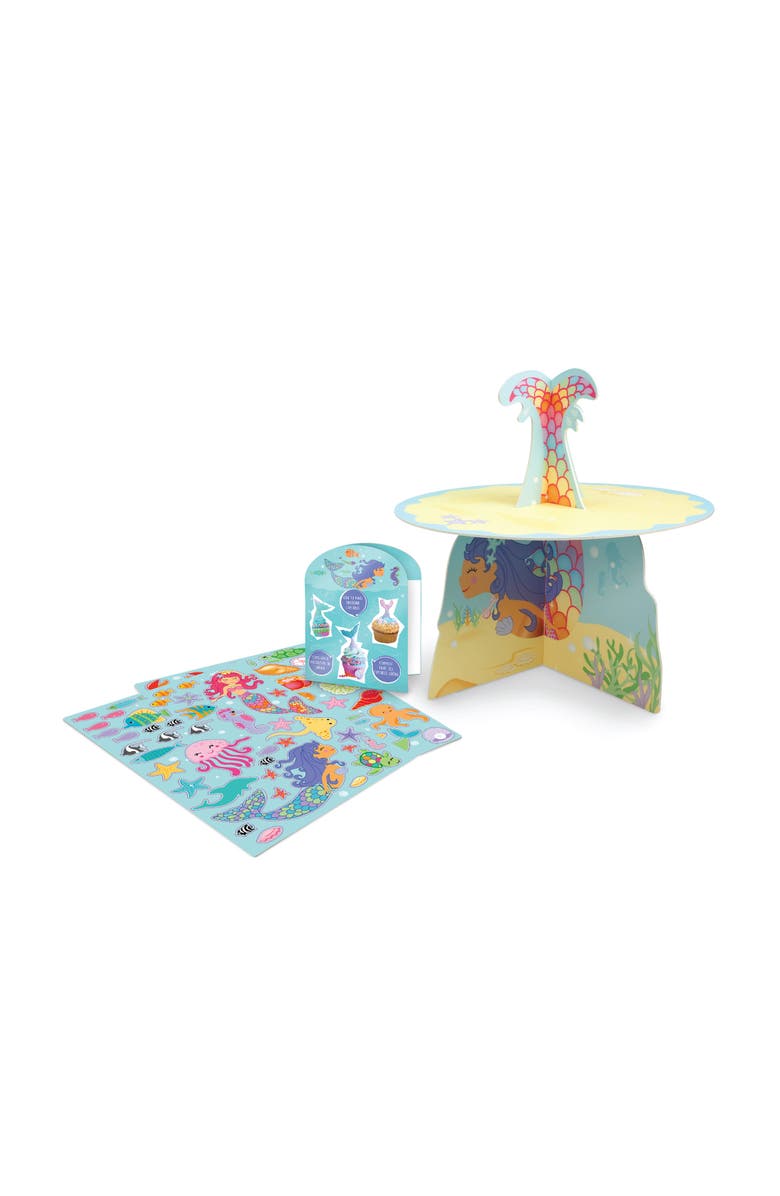 Gusto Mermaids Cupcake Activity Set, Alternate, color, Multicolored