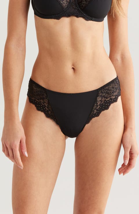 'Caresse' Lace Tanga Briefs
