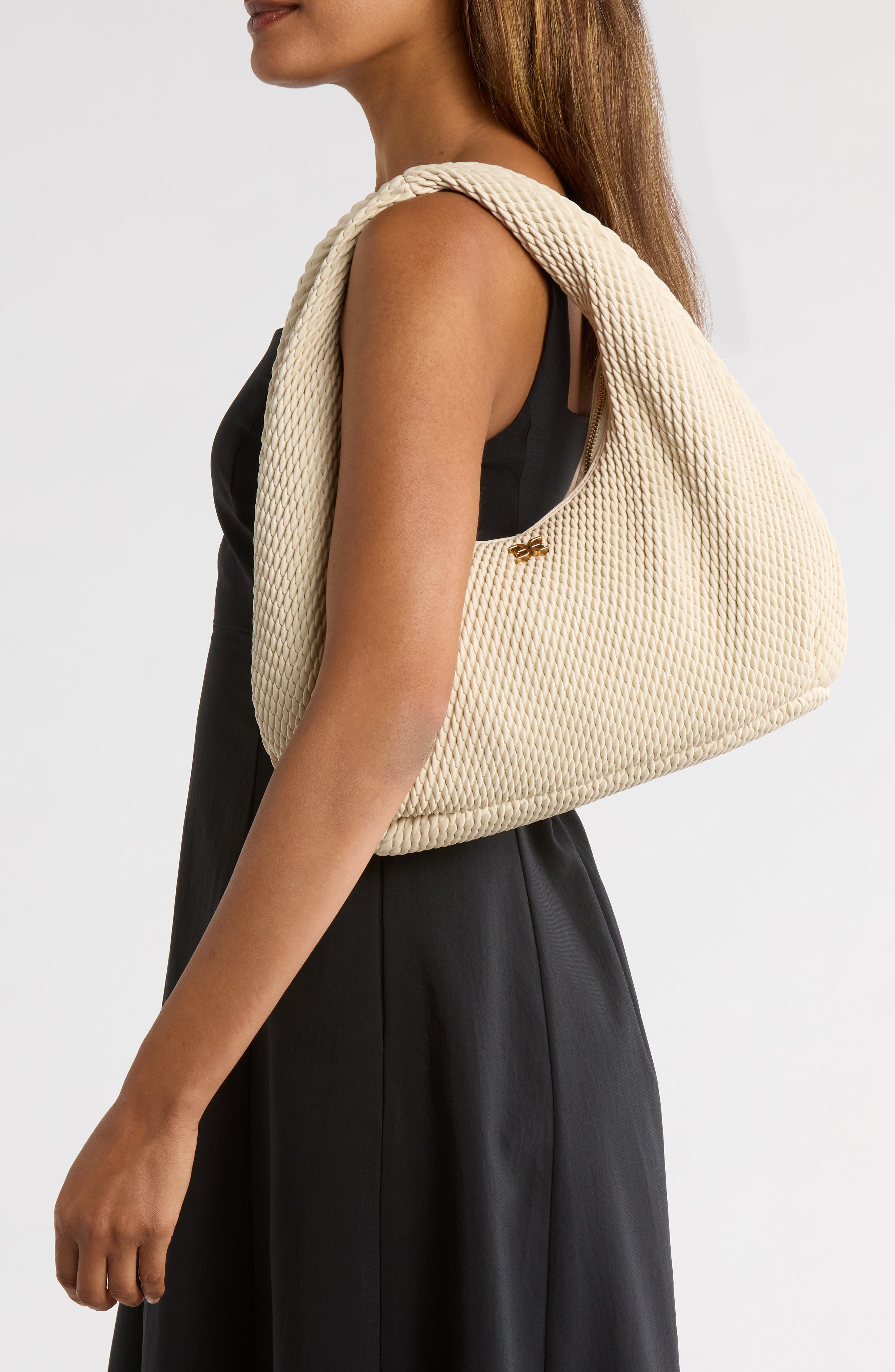 Sam Edelman Julia Hobo Bag, Alternate, color, Ivory