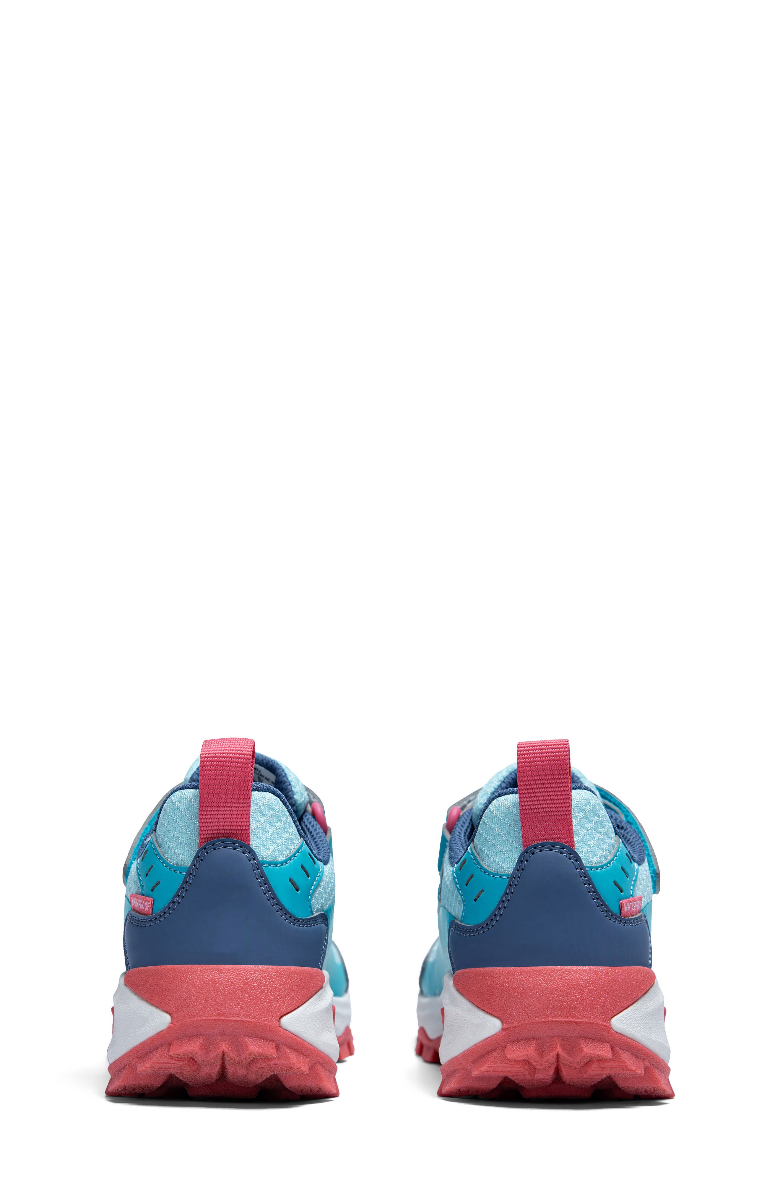 Kids' Moab Speed 2 Waterproof Hiking Shoe, Alternate, color, TURQUOISE/ CORAL