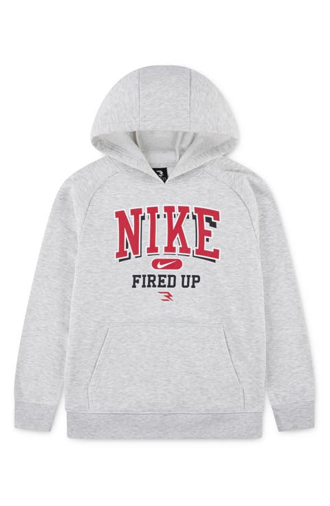 Kids' Fired Up Collegiate Graphic Hoodie (Big Kid)