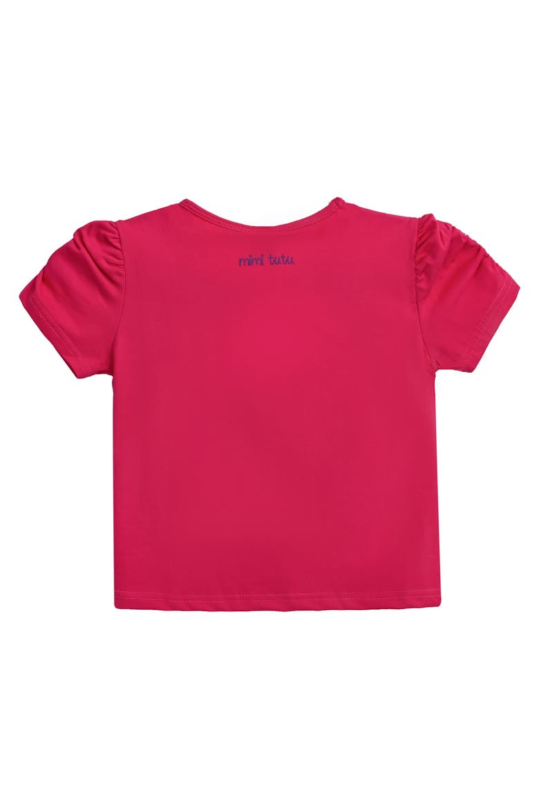 Peacock T-Shirt, Alternate, color, Pink Raspberry