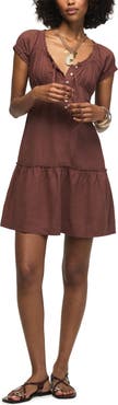 Lucky Brand Market Short Sleeve Minidress