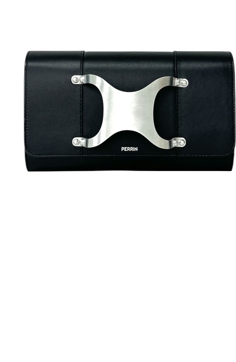 PERRIN PARIS Pont Clutch, Main, color, Black