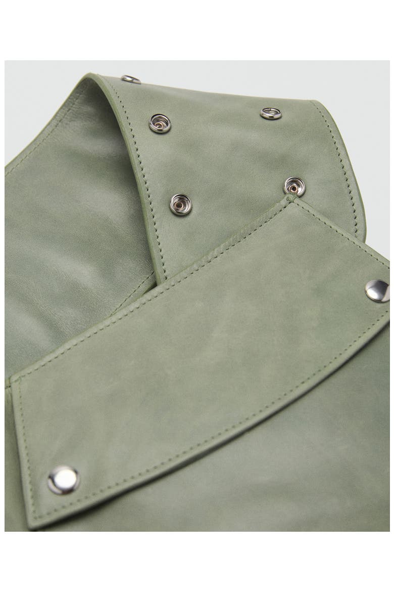 Leather Belt Bag, Alternate, color, PASTEL GREEN