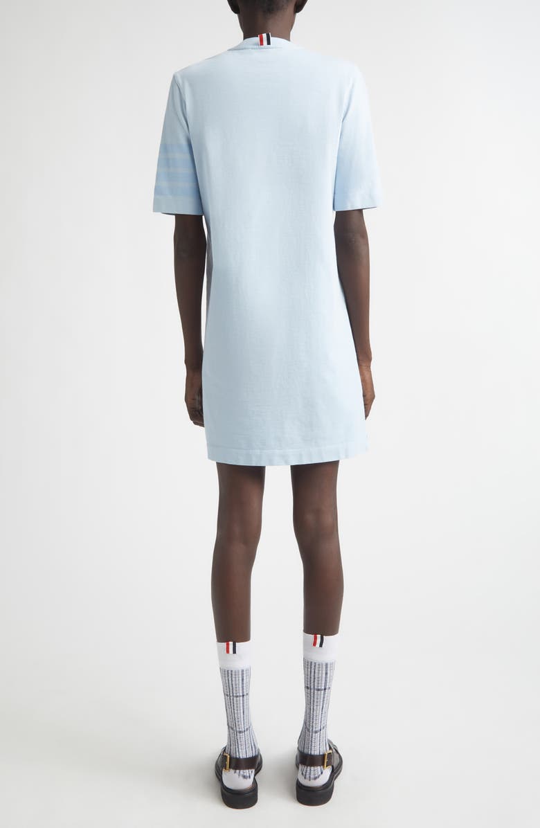 Thom Browne Garment Dye T-Shirt Dress, Alternate, color, Light Blue