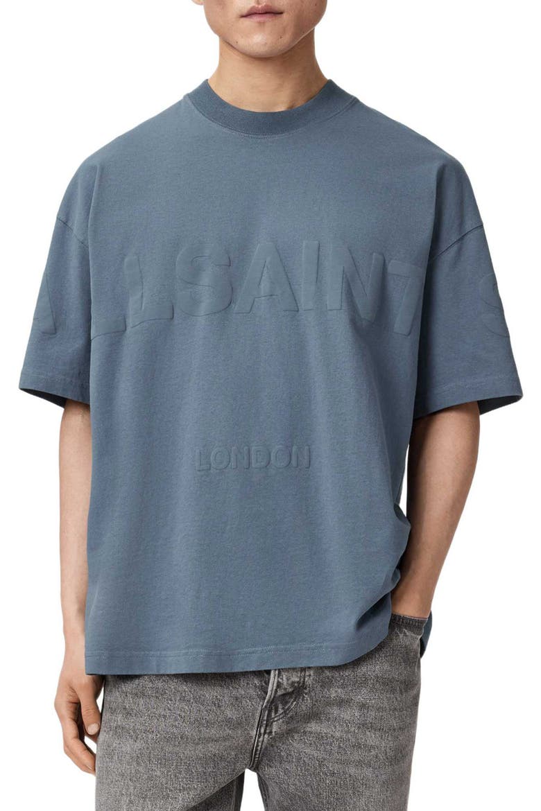 Biggy Logo Graphic T-Shirt, Alternate, color, WAVED BLUE