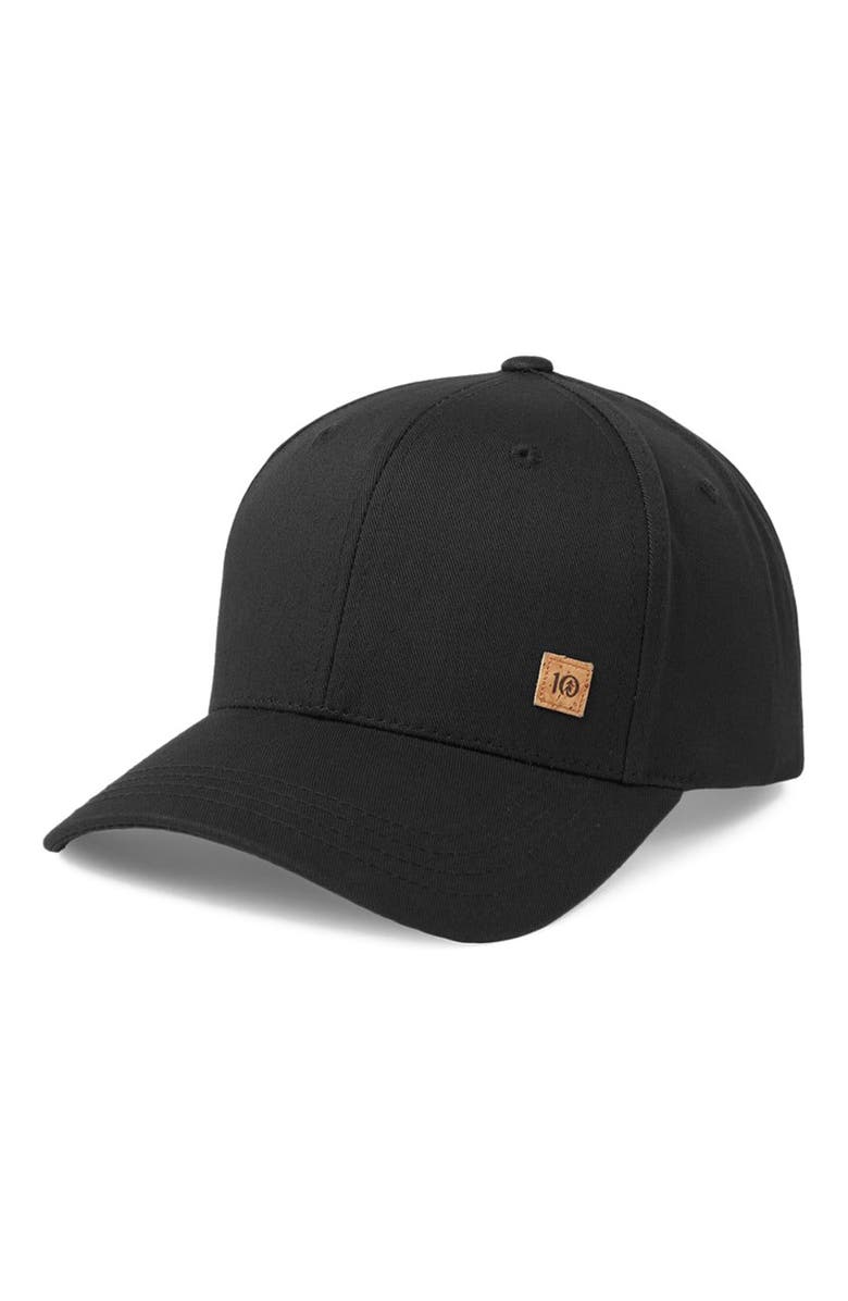 tentree Cork Icon Elevation Hat, Main, color, Meteorite Black