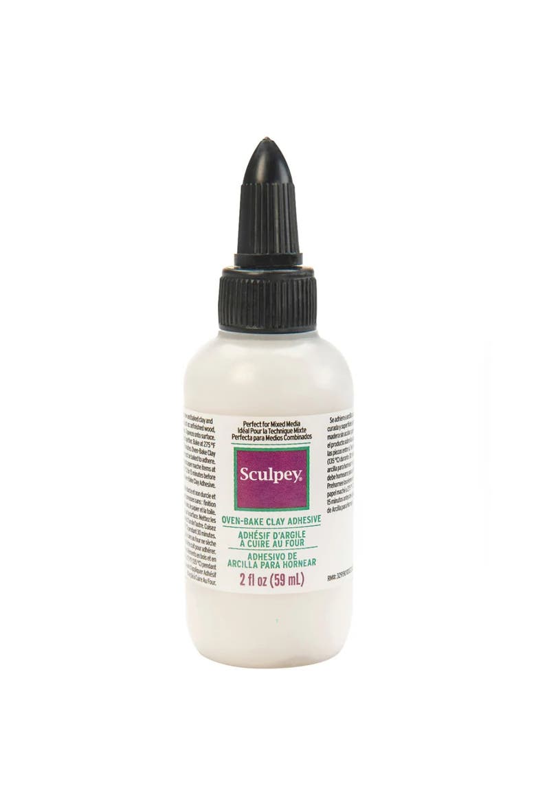 Ovenbake Clay Adhesive 2oz, Alternate, color, Multicolored