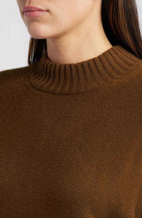 Frame Oversize Cashmere Sweater In Green