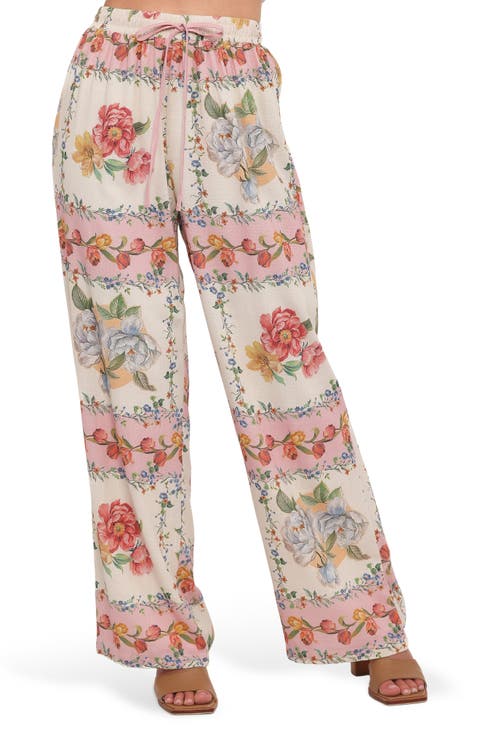 Cascais Rose Tile Pants