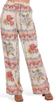 Petal & Pup Cascais Rose Tile Pants