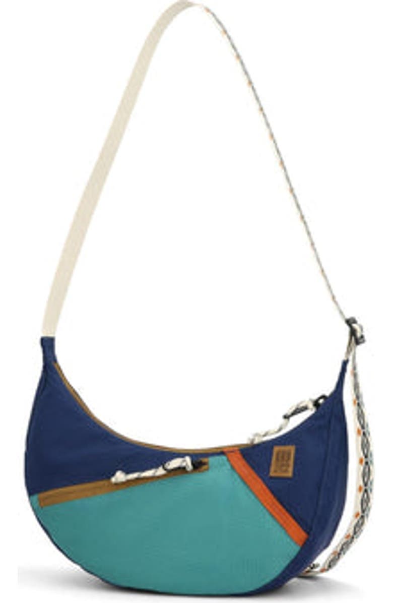 Topo Designs Moonlight Crossbody Bag, Alternate, color, Midnight/Caribbean