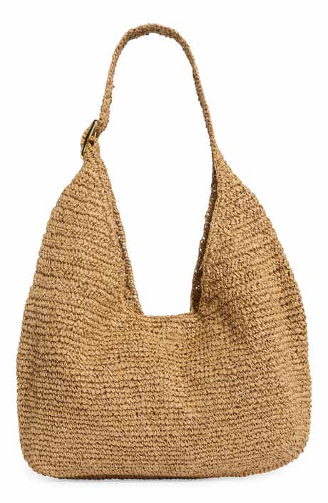 Collection XIIX Slouchy Straw Bag