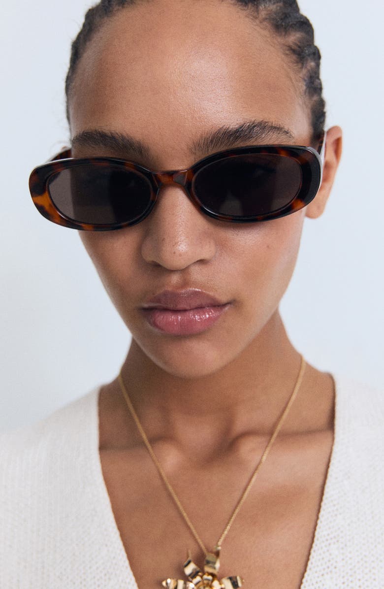 MANGO Open Knit Sweater Vest, Alternate, color, White