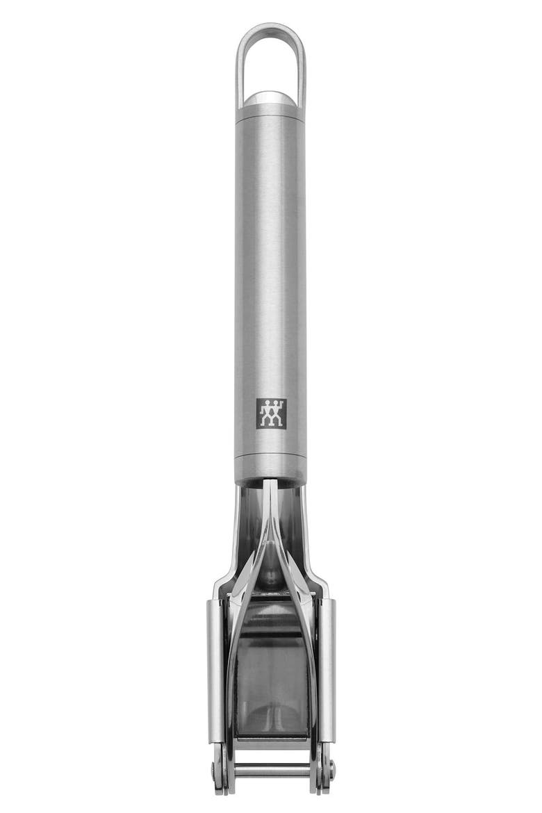 Pro Garlic Press, Main, color, STAINLESS STEEL