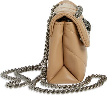 Mini Kensington Quilted Leather Crossbody Bag
