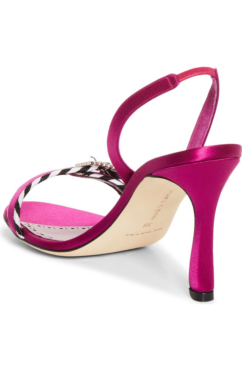 Manolo Blahnik Sumbasan Buckle Slingback Sandal, Alternate, color,