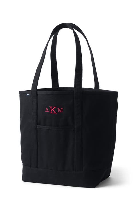 Open Top Canvas Tote Bag